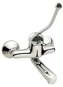 Смеситель для раковины хирургический настенный Vidima Seva Profi хром BA097AA, 1