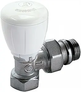 Вентиль терморегулирующий угловой ¾" в/н Giacomini R421X034, 1