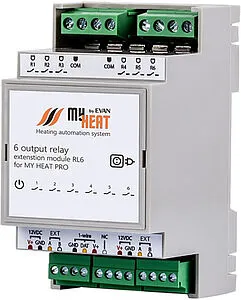 Релейный блок расширения MyHeat RL6 6291, 1