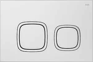 Клавиша смыва для унитаза IDDIS Unifix UNI04CHi77 хром матовый, 1