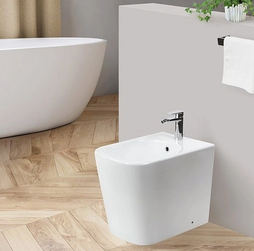 Биде напольное BelBagno Albano белый BB120B