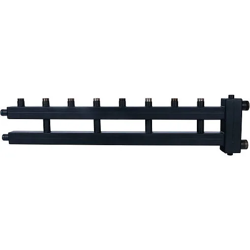 Распределительный коллектор 5 контуров с гидрострелкой 1½&quot;н x 1&quot;н Rommer RDG-0018-014045