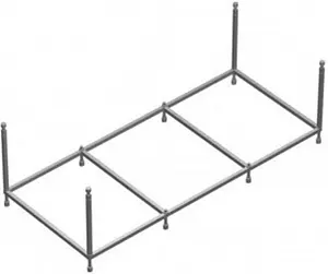 Каркас для ванны Am.Pm Like 150x70 W80A-150-070W-R Каркас для ванны Am.Pm Like 150x70 W80A-150-070W-R, 3