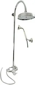 Душевая система со смесителем для душа Rav Slezak Labe хром L081.5/3 Душевая система со смесителем для душа Rav Slezak Labe хром L081.5/3, 1