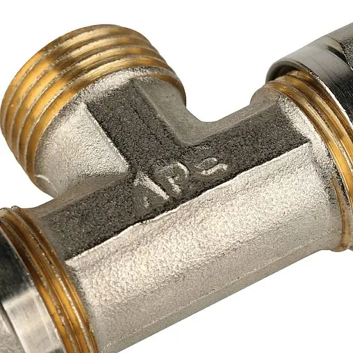 Тройник компрессионный переходной 16мм x ½"н x 16мм APE 733L 12x16