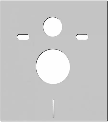 Инсталляция для подвесного унитаза Set 4 в 1 BERGES Atom 410 040342 кнопки/хром глянцевый, рамка/черный матовый
