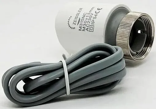 Сервопривод электротермический НО 230В М30 x 1.5 TIM M315NO