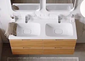 Тумба-умывальник подвесная Aqwella Accent 120 дуб золотой ACC0112DZ+Mal.12.04.D Тумба-умывальник подвесная Aqwella Accent 120 дуб золотой ACC0112DZ+Mal.12.04.D, 4