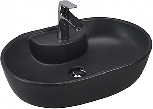 Раковина beWash Bogen 60 черный матовый 88611180 Раковина beWash Bogen 60 черный матовый 88611180, 1