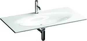 Раковина Kerasan Shape 100 белый 547001*1 Раковина Kerasan Shape 100 белый 547001*1, 1