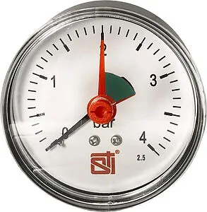 Манометр аксиальный STI 63мм 4 бар ¼&quot; МА63-14-04УП, 1