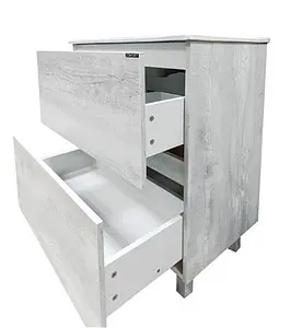 Тумба-умывальник напольная Comforty Верона 75 дуб белый 00004137102CF, 5