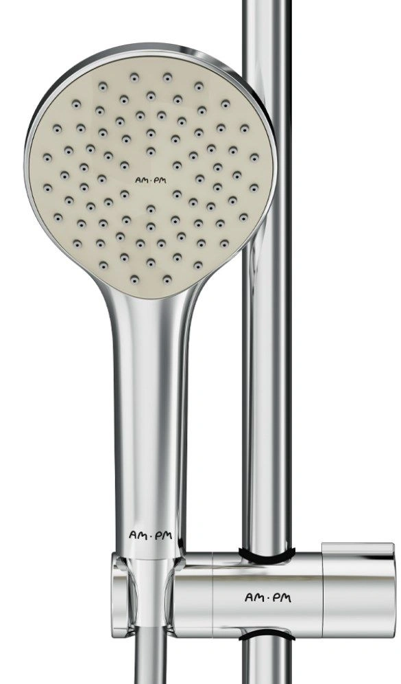 Душевая система со смесителем для ванны Am.Pm X-Joy хром F40885A34 Душевая система со смесителем для ванны Am.Pm X-Joy хром F40885A34