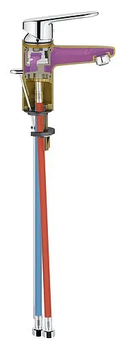 Смеситель для раковины Grohe Europlus II хром 32612002 Смеситель для раковины Grohe Europlus II хром 32612002