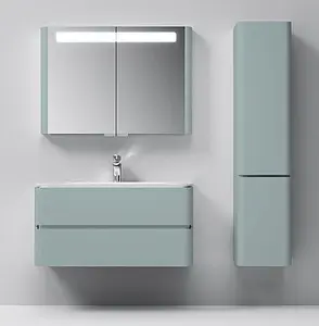 Шкаф-пенал подвесной Am.Pm Sensation 40 R мятный M30CHR0406GG Шкаф-пенал подвесной Am.Pm Sensation 40 R мятный M30CHR0406GG, 5