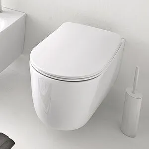 Унитаз подвесной безободковый Kerasan Nolita Tornado белый 531501 Унитаз подвесной безободковый Kerasan Nolita Tornado белый 531501, 3