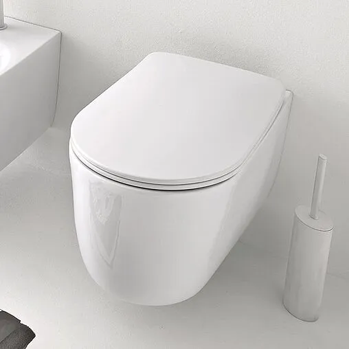 Унитаз подвесной безободковый Kerasan Nolita Tornado белый 531501