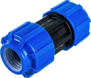 Муфта компрессионная соединительная 25мм x 25мм ТПК-Аква 50010025, 1