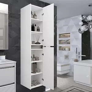 Шкаф-пенал подвесной Opadiris Фреш 35 белый 00-00007082, 4