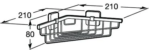 Мыльница Roca Victoria хром 816685001 Мыльница Roca Victoria хром 816685001
