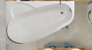 Ванна акриловая Vagnerplast Selena 160x105 L VPBA163SEL3LX-04, 4