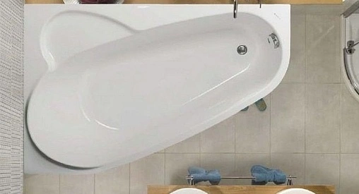 Ванна акриловая Vagnerplast Selena 160x105 L VPBA163SEL3LX-04