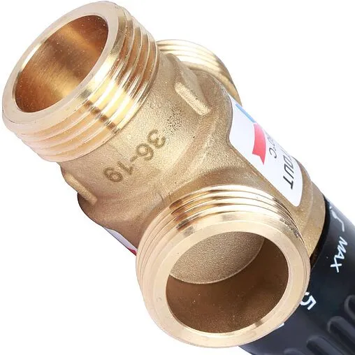 Трехходовой термостатический смесительный клапан 1&quot; +35...+60°С Kvs 1.6 Stout SVM-0120-166025