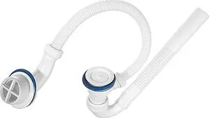 Слив-перелив для ванны VIRPlast Эконом белый 30980143 Слив-перелив для ванны VIRPlast Эконом белый 30980143, 3