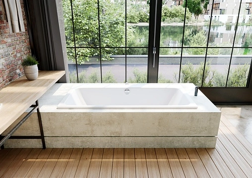Ванна стальная Kaldewei Asymmetric Duo 190x100 mod. 744 anti-slip+easy-clean белый 274430003001