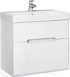 Тумба-умывальник подвесная Jorno Moduo Slim 50 белый Mod.01.50/P/W+S-UM-MOD5OSL/1 Тумба-умывальник подвесная Jorno Moduo Slim 50 белый Mod.01.50/P/W+S-UM-MOD5OSL/1, 1