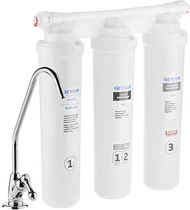 Фильтр под мойку для мягкой воды Гейзер Оптима М 66032 Фильтр под мойку для мягкой воды Гейзер Оптима М 66032, 1