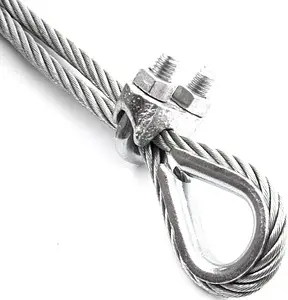 Зажим для троса из нержавеющей стали 4/5мм UniPump 39023, 3