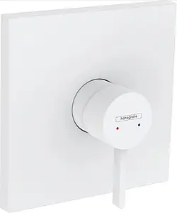 Смеситель для душа скрытого монтажа Hansgrohe Finoris белый матовый 76615700, 1