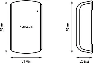 Беспроводной комнатный терморегулятор ZigBee Salus SMART HOME белый TS600 Беспроводной комнатный терморегулятор ZigBee Salus SMART HOME белый TS600, 2