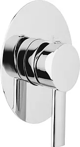 Смеситель для душа скрытого монтажа Cezares Over хром OVER-DIM-01-Cr Смеситель для душа скрытого монтажа Cezares Over хром OVER-DIM-01-Cr, 1