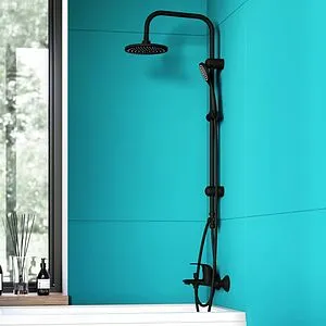 Душевая система без смесителя Dorff Comfort чёрный матовый D0708000BL Душевая система без смесителя Dorff Comfort чёрный матовый D0708000BL, 5