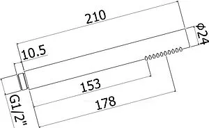 Лейка ручного душа Paffoni Master чёрный матовый ZDOC067NO Лейка ручного душа Paffoni Master чёрный матовый ZDOC067NO, 2