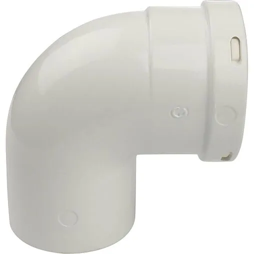 Колено для дымохода Ø 80мм ∠ 90° (Al) Stout SCA-0080-000090