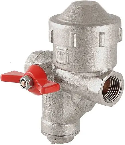 Кран шаровый с фильтром и редуктором давления ½&quot;в x ½&quot;в Valtec VT.299.NL.04