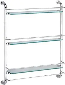 Полка Wasserkraft хром 2033 Полка Wasserkraft хром 2033, 1