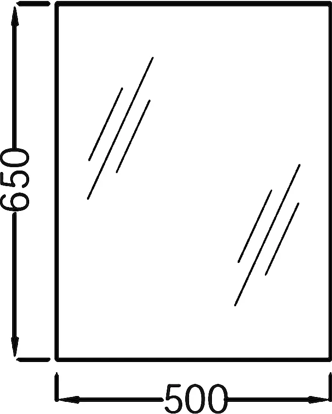 Зеркало Jacob Delafon 50 EB1081-NF, 4