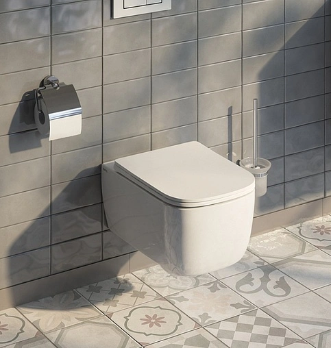 Унитаз подвесной безободковый IDDIS Bridge белый BRIRDSEi25