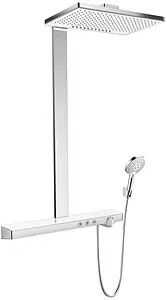 Душевая система с термостатом для душа Hansgrohe Rainmaker Select 460 2jet хром/белый 27109400 Душевая система с термостатом для душа Hansgrohe Rainmaker Select 460 2jet хром/белый 27109400, 1