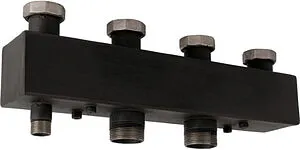 Коллектор распределительный 2 контура 1½&quot;н x 1½&quot;нг Rommer RDG-0017-005002, 1