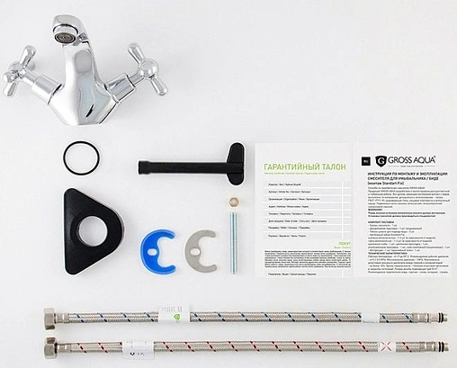 Смеситель для раковины Gross Aqua Retro хром 6090083C