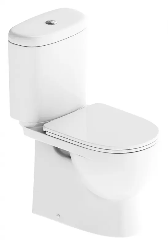 Унитаз-компакт Sanita Luxe Art Basic белый WC.CC/Art/2-P/WHT.G/S1 Унитаз-компакт Sanita Luxe Art Basic белый WC.CC/Art/2-P/WHT.G/S1, 1