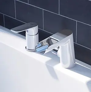 Смеситель на борт ванны на 3 отверстия IDDIS Cloud хром CLOSB3Ki07, 4