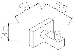 Крючок Milardo Bering хром BE011MI Крючок Milardo Bering хром BE011MI, 2