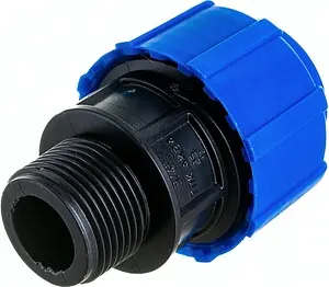 Муфта компрессионная переходная 25мм x ¾"н ТПК-Аква 50030025 Муфта компрессионная переходная 25мм x ¾"н ТПК-Аква 50030025, 1