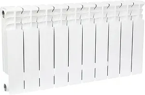 Радиатор биметаллический 10 секций Stout Space 350 SRB-0310-035010, 1